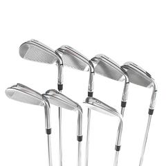 TaylorMade Qi Steel Mens Left Hand Irons 5-SW Regular - KBS Max MT 85 - Image 3