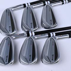 Ping I240 Irons / 5-PW / Orange Dot / Regular Flex Project X LZ Shafts - Image 2