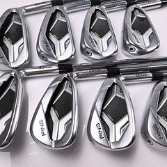 Ping G430 Irons / 4-PW+45 / Orange Dot / Regular Flex Ping AWT 2.0 Shafts - Image 2