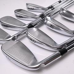 Ping G430 Irons / 4-PW+45 / Orange Dot / Regular Flex Ping AWT 2.0 Shafts - Image 4