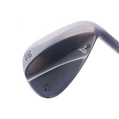 Used TaylorMade Milled Grind 4 Lob Wedge / 58.0 Degrees / Wedge Flex - Image 2