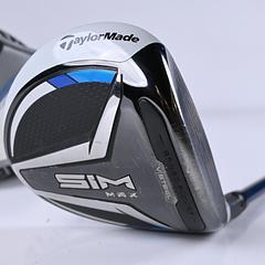 Taylormade SIM Max #3 Wood / 15 Degree / Stiff Flex Fujikura Ventus Blue 6 Shaft - Image 1