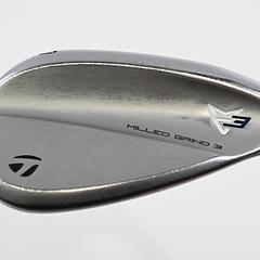 Taylormade Milled Grind 3 Chrome Lob Wedge / 60 Degree / Stiff Flex Dynamic Gold - Image 1