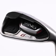 Ping G20 #7 Iron / 32 Degree / Black Dot / Regular Flex Ping CFS Shaft - Image 1