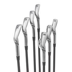 Ping G-430 Graphite Mens Right Hand Red Dot Irons 4-PW 1* Flat Regular - Alta CB Awt - Image 3
