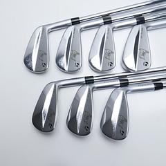 Used TaylorMade P7MB 2023 Iron Set / 4 - PW / Stiff Flex - Image 1