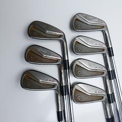 Used TaylorMade P7MC RAW Iron Set / 4 - PW / Stiff Flex - Image 2