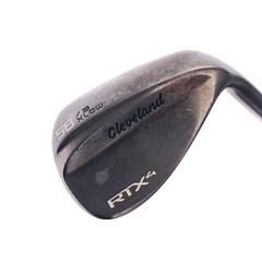 Used Cleveland RTX 4 Tour Raw Lob Wedge / 58.0 Degrees / Stiff Flex - Image 2