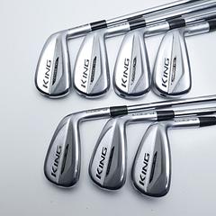 Used Cobra King Forged Tec 2019 Iron Set / 4 - PW / Stiff Flex - Image 1
