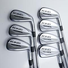 Used Cobra King Forged Tec 2019 Iron Set / 4 - PW / Stiff Flex - Image 2
