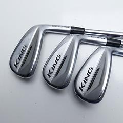 Used Cobra King Forged Tec 2019 Iron Set / 4 - PW / Stiff Flex - Image 3