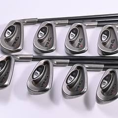 Ping i3+ Irons / 4-PW+SW / Red Dot / Regular Flex Ping i3+ Shafts - Image 2