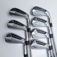 Used Callaway Apex MB 24 & Apex CB 24 Combo Iron Set / 4 - 10 / X-Stiff Flex - Image 2