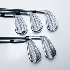 Used Titleist T100S 2021 Iron Set / 6 - PW / Stiff Flex / Left-Handed - Image 1