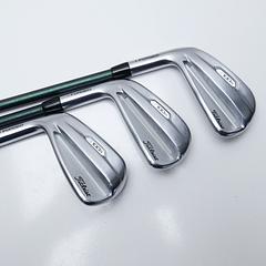 Used Titleist T100S 2021 Iron Set / 6 - PW / Stiff Flex / Left-Handed - Image 4