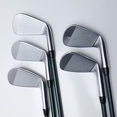 Used Titleist T100S 2021 Iron Set / 6 - PW / Stiff Flex / Left-Handed - Image 5