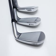 Used Titleist T100S 2021 Iron Set / 6 - PW / Stiff Flex / Left-Handed - Image 9