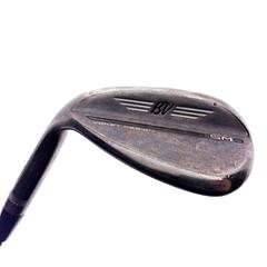 Used Titleist SM9 Brushed Steel Lob Wedge / 60.0 Deg / Wedge Flex / Left-Handed - Image 1