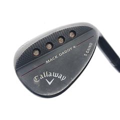 Used Callaway Mack Daddy 4 Black Lob Wedge / 58.0 Degrees / Regular Flex - Image 2