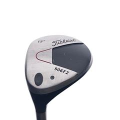Used Titleist 906F2 3 Fairway Wood / 15 Degrees / Stiff Flex / Left-Handed - Image 1