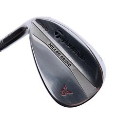Used TaylorMade Milled Grind Satin Chrome Sand Wedge / 56 Deg / Stiff Flex / L-H - Image 2