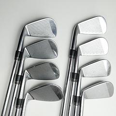 Used TaylorMade RAC CB & MB TP Combo Iron Set / 3 - PW / Stiff Flex - Image 5