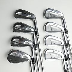 Used TaylorMade RAC CB & MB TP Combo Iron Set / 3 - PW / Stiff Flex - Image 2