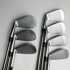 Used Mizuno JPX 921 Tour Iron Set / 4 - PW / Stiff Flex - Image 5