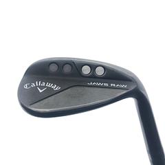 Used Callaway Jaws Raw Black 2020 Lob Wedge / 58.0 Degrees / X-Stiff Flex - Image 1