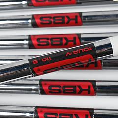Titleist T100 S 2019 Irons / 3-PW / Stiff Flex KBS Tour-V 110 Steel Shafts - Image 4