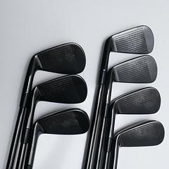 Used TaylorMade P770 2023 Black Iron Set / 4 - PW / Stiff Flex - Image 5