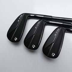 Used TaylorMade P770 2023 Black Iron Set / 4 - PW / Stiff Flex - Image 3