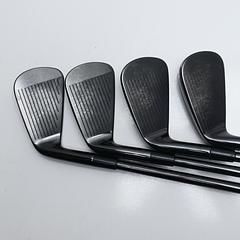 Used TaylorMade P770 2023 Black Iron Set / 4 - PW / Stiff Flex - Image 8