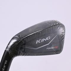 Left Hand Cobra King Forged Tec Black #4 Iron / 21 Degree / Stiff Flex KBS Tour - Image 1