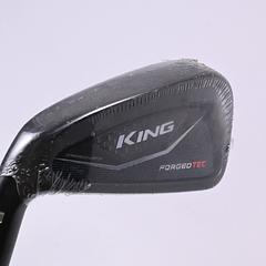 Left Hand Cobra King Forged Tec Black #4 Iron / 21 Degree / Stiff Flex KBS Tour - Image 1