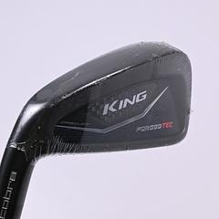 Left Hand Cobra King Forged Tec Black #4 Iron / 21 Degree / Stiff Flex KBS Tour - Image 1