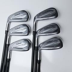Used Titleist T350 2023 Iron Set / 6 - PW + 48° / Regular Flex / Left-Handed - Image 2