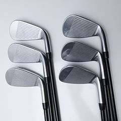 Used Titleist T350 2023 Iron Set / 6 - PW + 48° / Regular Flex / Left-Handed - Image 5