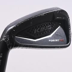 Left Hand Cobra King Forged Tec Black #4 Iron / 21 Degree / Stiff Flex KBS Tour - Image 1