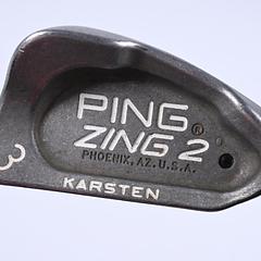 Ping Zing 2 #3 Iron / 20.5 Degree / Black Dot / Stiff Flex Ping Karsten JZ Shaft - Image 1