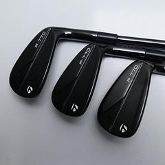 Used TaylorMade P770 2023 Black Iron Set / 4 - PW / Stiff Flex - Image 3