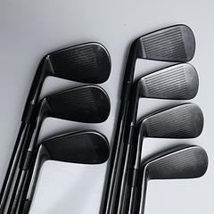 Used TaylorMade P770 2023 Black Iron Set / 4 - PW / Stiff Flex - Image 5