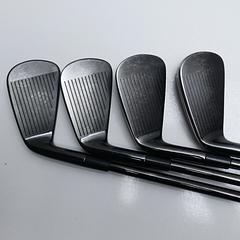 Used TaylorMade P770 2023 Black Iron Set / 4 - PW / Stiff Flex - Image 8