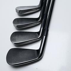 Used TaylorMade P770 2023 Black Iron Set / 4 - PW / Stiff Flex - Image 9