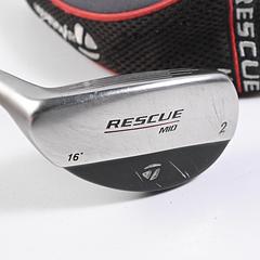 Left Hand Taylormade Rescue Mid #2 Hybrid / 16 Degree / Regular Flex Taylormade - Image 2