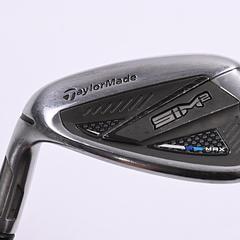 Left Hand Taylormade SIM2 Max Gap Wedge / 49 Degree / Stiff Flex KBS MAX MT 85 - Image 1