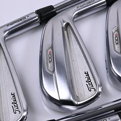 Titleist T100.S 2021 Irons / 4-PW / Stiff Flex AMT Black S300 Shafts - Image 1