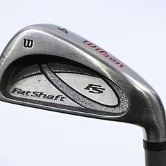 Wilson Fat Shaft #4 Iron / 24 Degree / Stiff Flex Wilson Hypercarbon 535 - Image 1