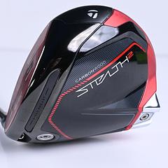 Left Hand Taylormade Stealth 2 Driver / 10.5 Degree / Stiff Flex HZRDUS Smoke - Image 1