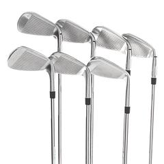 TaylorMade Qi Steel Mens Left Hand Irons 5-SW Regular - KBS Max MT 85 - Image 4